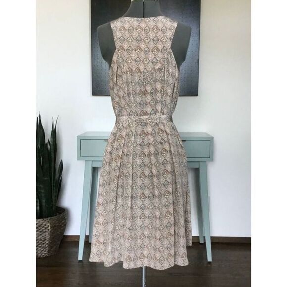 NEW SUNNER Anthropologie Women’s Small Florid Diamonds Dress - Picture 8 of 8